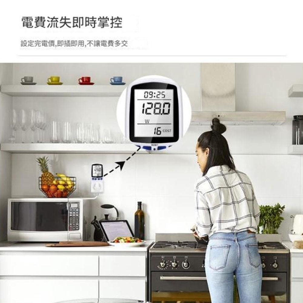 超能玩工 包退0費用●110V美規電力監測器 電力監測儀 比流器 功率表 電流表 計量 電費計 測電器 功率計-細節圖6