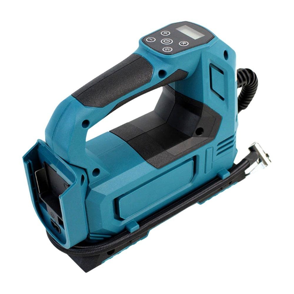 超能玩工 保固1年●電動打氣機 車用充氣機 21V 無線充氣機 打氣筒 充氣機 打氣機 自動充氣泵 打氣機 鋰電充氣機-細節圖2