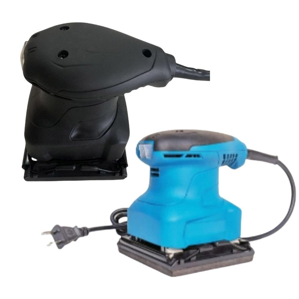 超能玩工 保固1年●方形砂光機110V 砂紙機 磨平機 磨光機 打磨機 拋光 砂光機 藍色砂光機 砂光機小型電動膩子-細節圖2