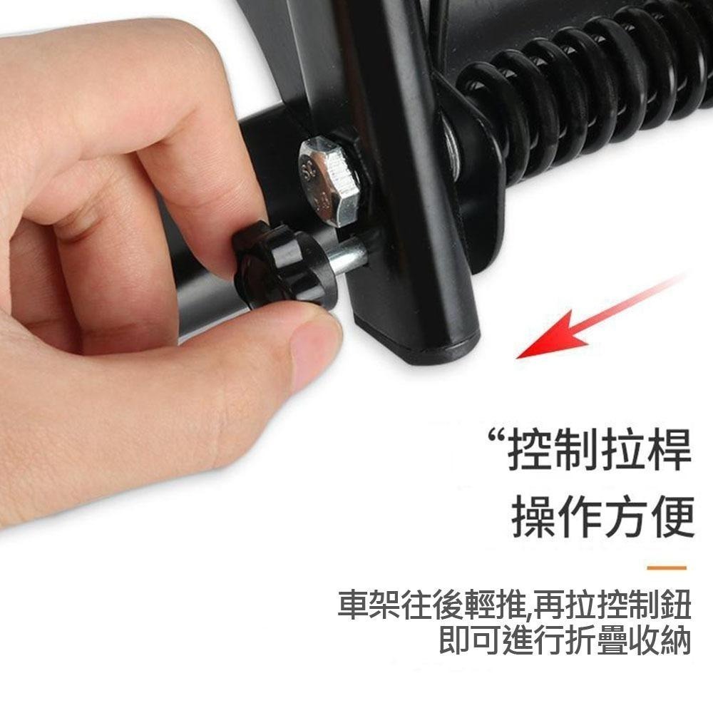 超能玩工 包退0費用●雙臂L型立車架 停車架 自行車停車架 可折疊 推入式 單車停放架 插入式L型停車架-細節圖4