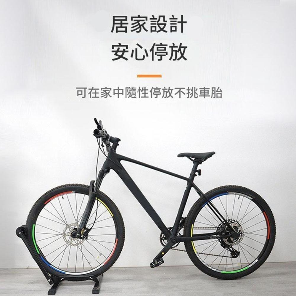 超能玩工 包退0費用●雙臂L型立車架 停車架 自行車停車架 可折疊 推入式 單車停放架 插入式L型停車架-細節圖7