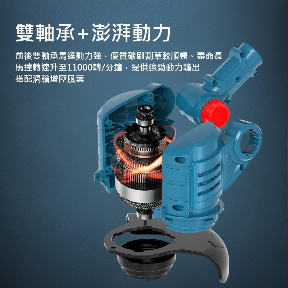 超能玩工 保固一年 送禮●9吋割草機 電動割草機 割草機 打草機 除草機 大功率割草機 園藝 剪草機 現貨 清明節 掃墓-細節圖4