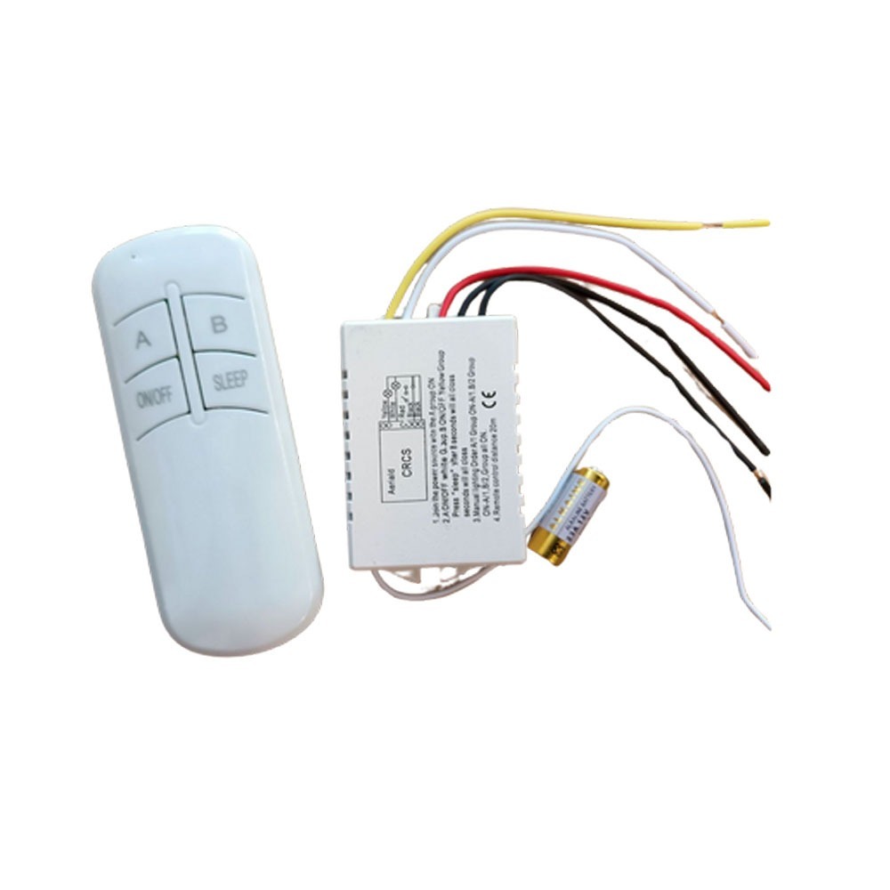 超能玩工 包退0費用●遙控燈具開關 DIY燈具開關 智慧燈控 LED 電燈遙控器 紅外線 開關面板 家用電燈控制 現貨-規格圖5