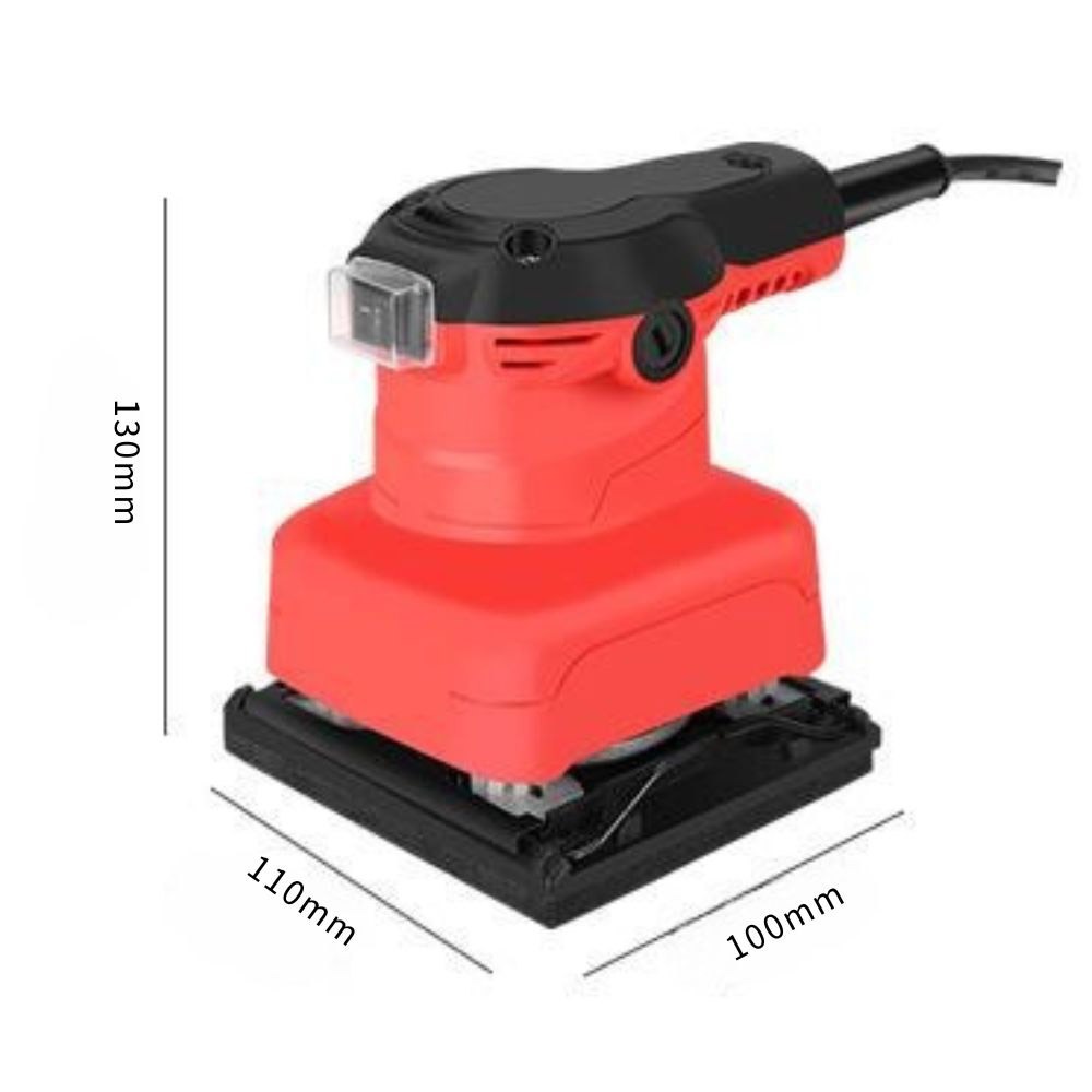 超能玩工 保固一年●方型砂光機 方形砂紙機 手提式砂光機 砂紙機 電動拋光機 木材打磨 金屬除鏽 台灣現貨-細節圖4
