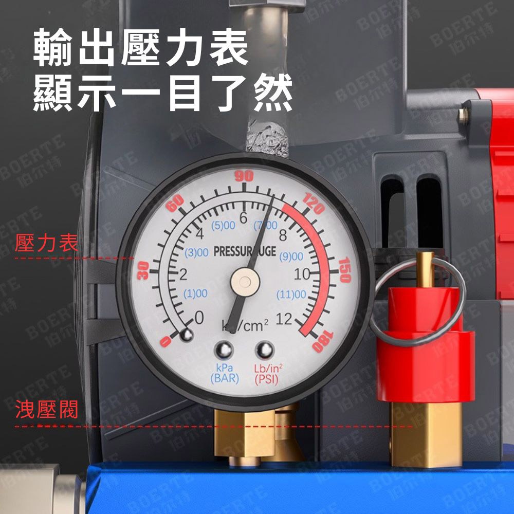 超能玩工 保固一年●無刷鋰電空壓機 21V 小型打氣泵儲氣罐 便攜式小型空壓機 手提空壓機 充氣泵 打氣機 台灣現貨-細節圖4