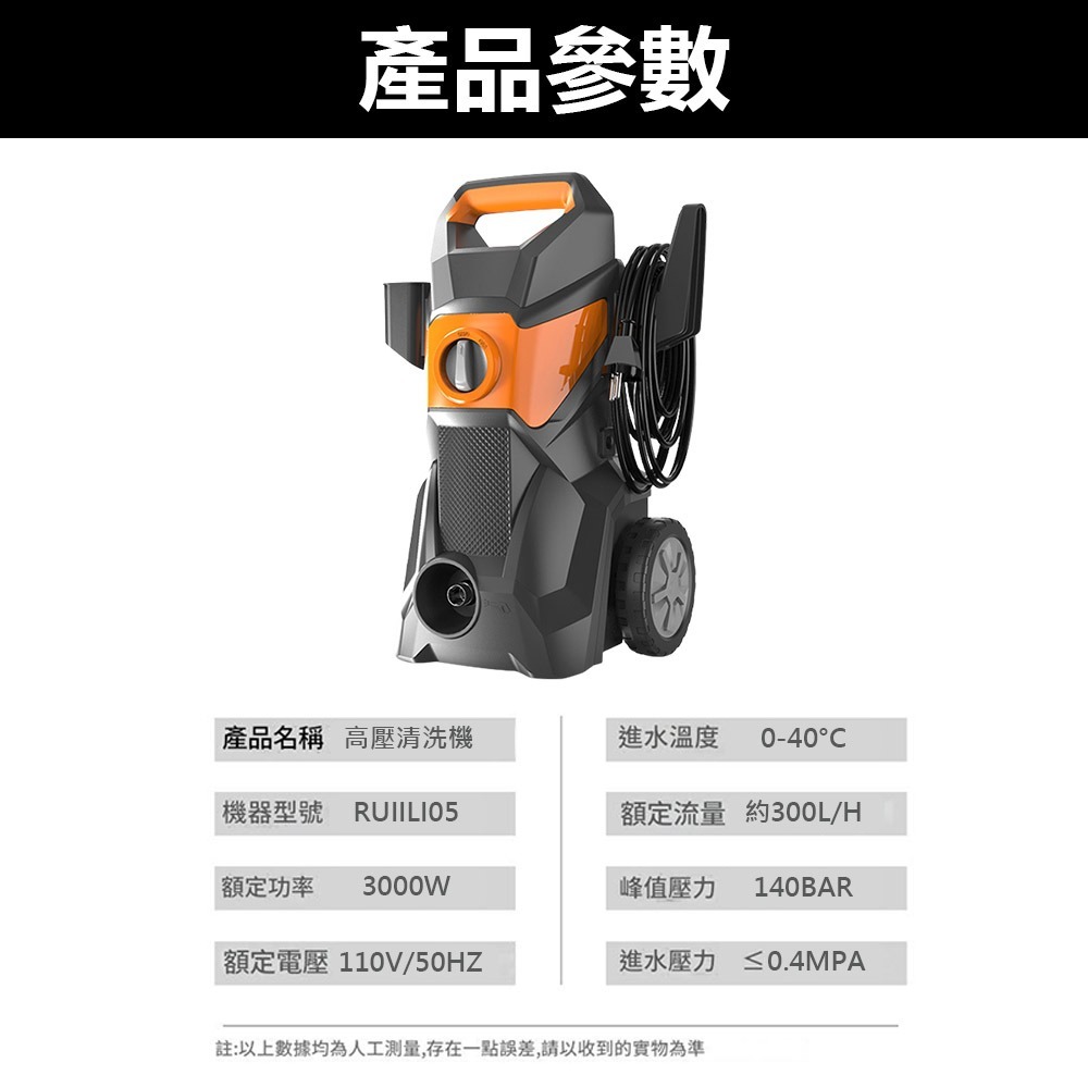 超能玩工 保固一年●高壓清洗機 碳刷式馬達 自吸式 家用洗車機 水龍頭自吸兩用 高壓清洗水槍 洗車水槍 台灣出貨-細節圖3