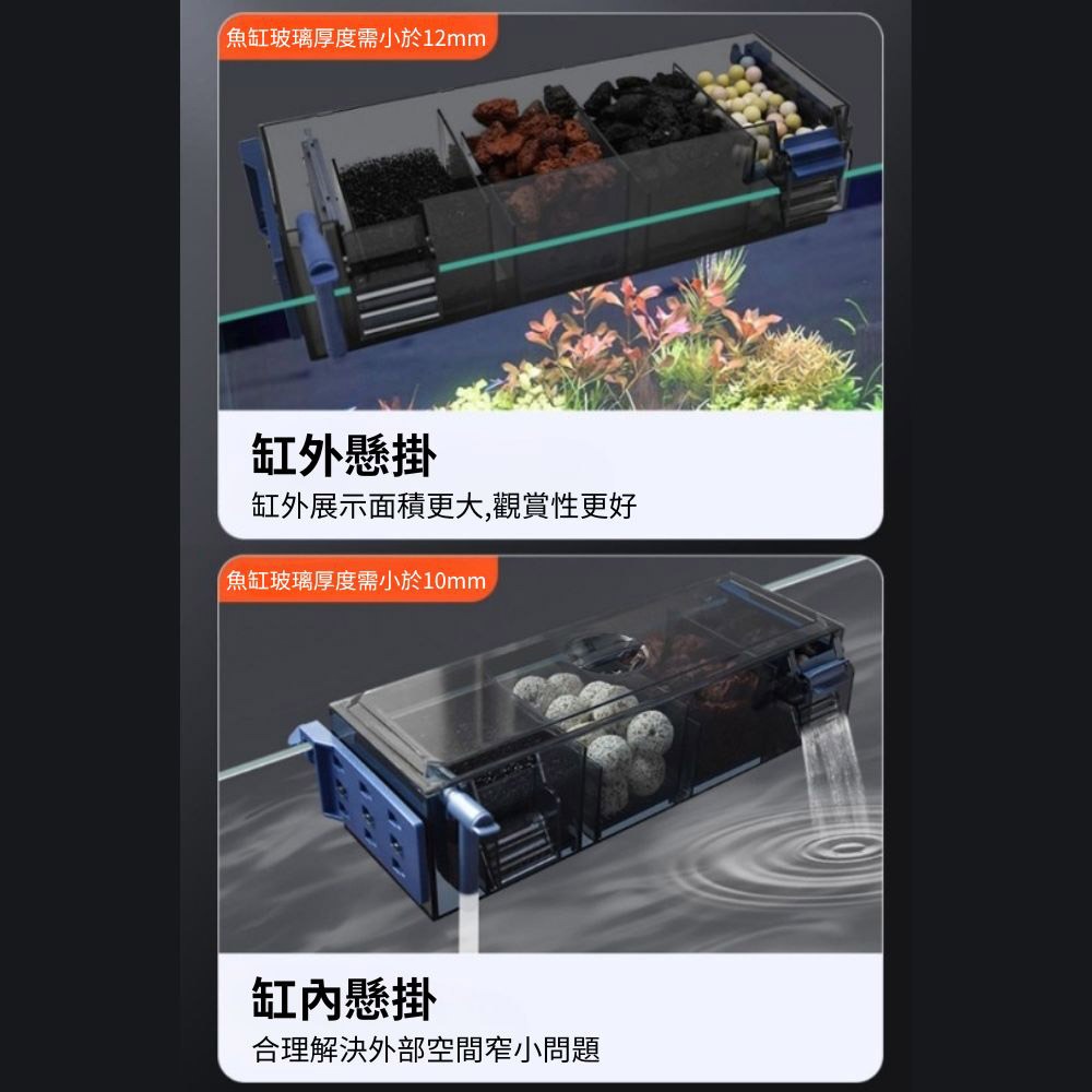 超能玩工 包退0費用●上濾滴流過濾器 上濾滴流過濾槽 水族過濾器 內掛過濾器 外掛過濾器 淨水過濾器 台灣現貨-細節圖9