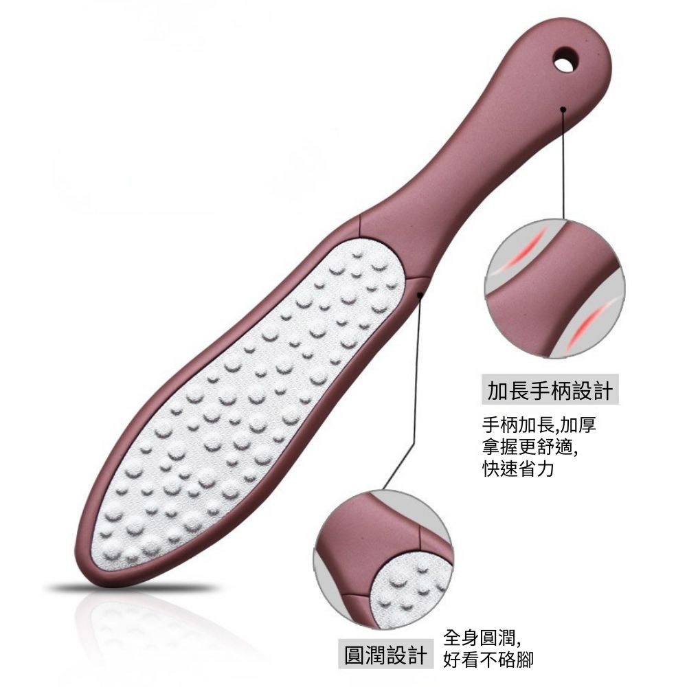超能玩工 包退0費用●不鏽鋼雙面足搓 不鏽鋼足搓 雙面磨腳板 腳底刮腳皮 腳皮銼刀 足部護理 美足工具 台灣現貨-細節圖5