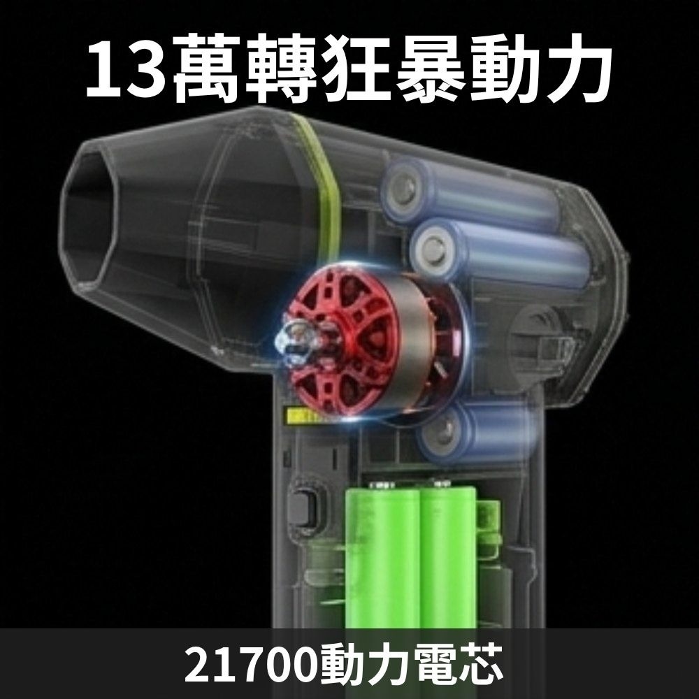 超能玩工 保固1年● X6 暴力渦輪風扇 13萬轉 吹水機 洗車神器 吹塵機 無線吹風機 鍵盤清潔 露營生火 台灣現貨-細節圖4