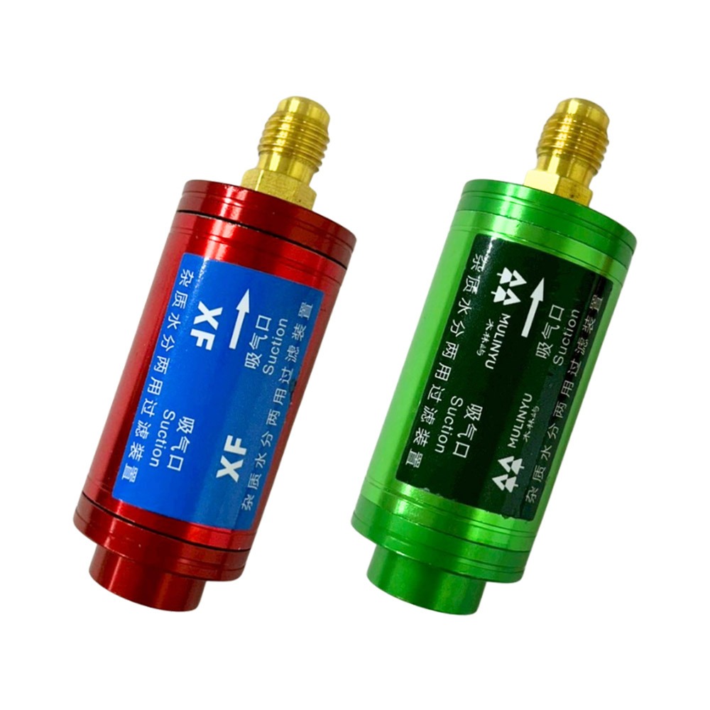 超能玩工 包退0費用●水分雜質乾燥過濾器 真空泵過濾器 雜質水分兩用 真空幫浦配件 抽真空過濾器 濾水管 台灣現貨-細節圖2