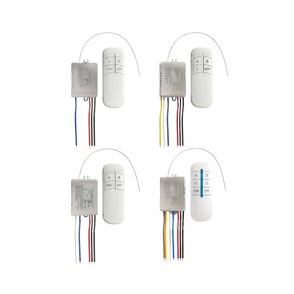 超能玩工 包退0費用●遙控燈具開關 DIY燈具開關 智慧燈控 LED 電燈遙控器 開關面板 家用電燈控制 台灣現貨-細節圖2