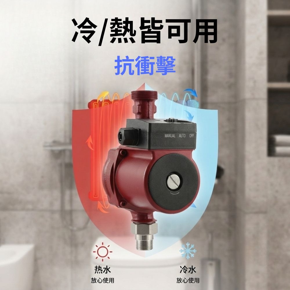 超能玩工 保固一年●110V全自動增壓泵 熱水器加壓泵 冷熱水增壓幫浦 強力增壓 增壓泵 加壓馬達 台灣現貨-細節圖8