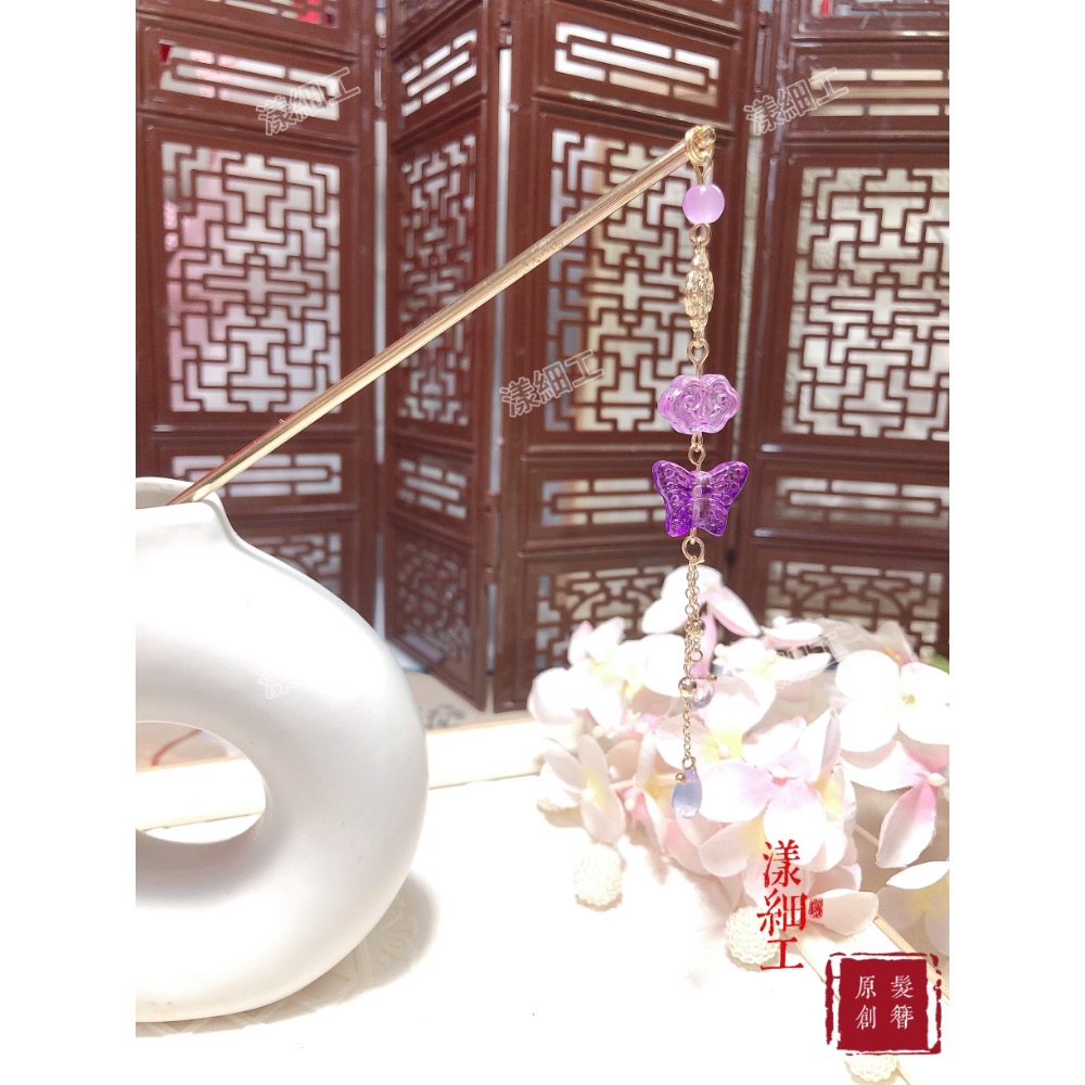 漾原創髮簪-細節圖3