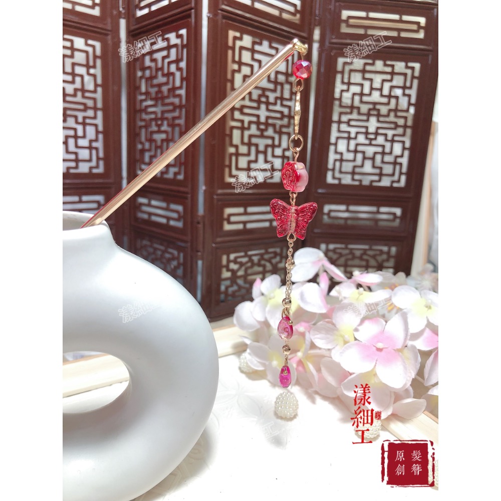 漾原創髮簪-規格圖7