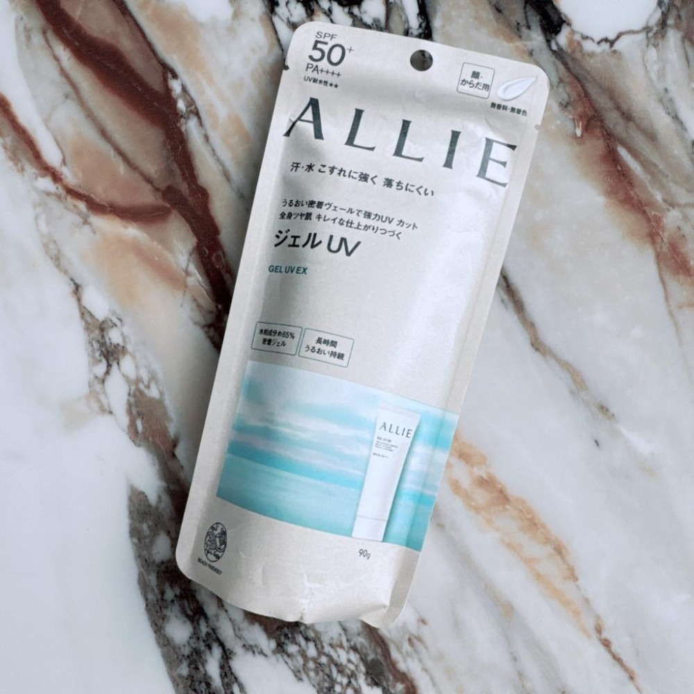 現貨ALLIE 持采UV高效防曬水凝乳EX 90g(臉部/身體2用)/瀘鏡調色UV(木質調勻妍)40g -好buy家-細節圖4