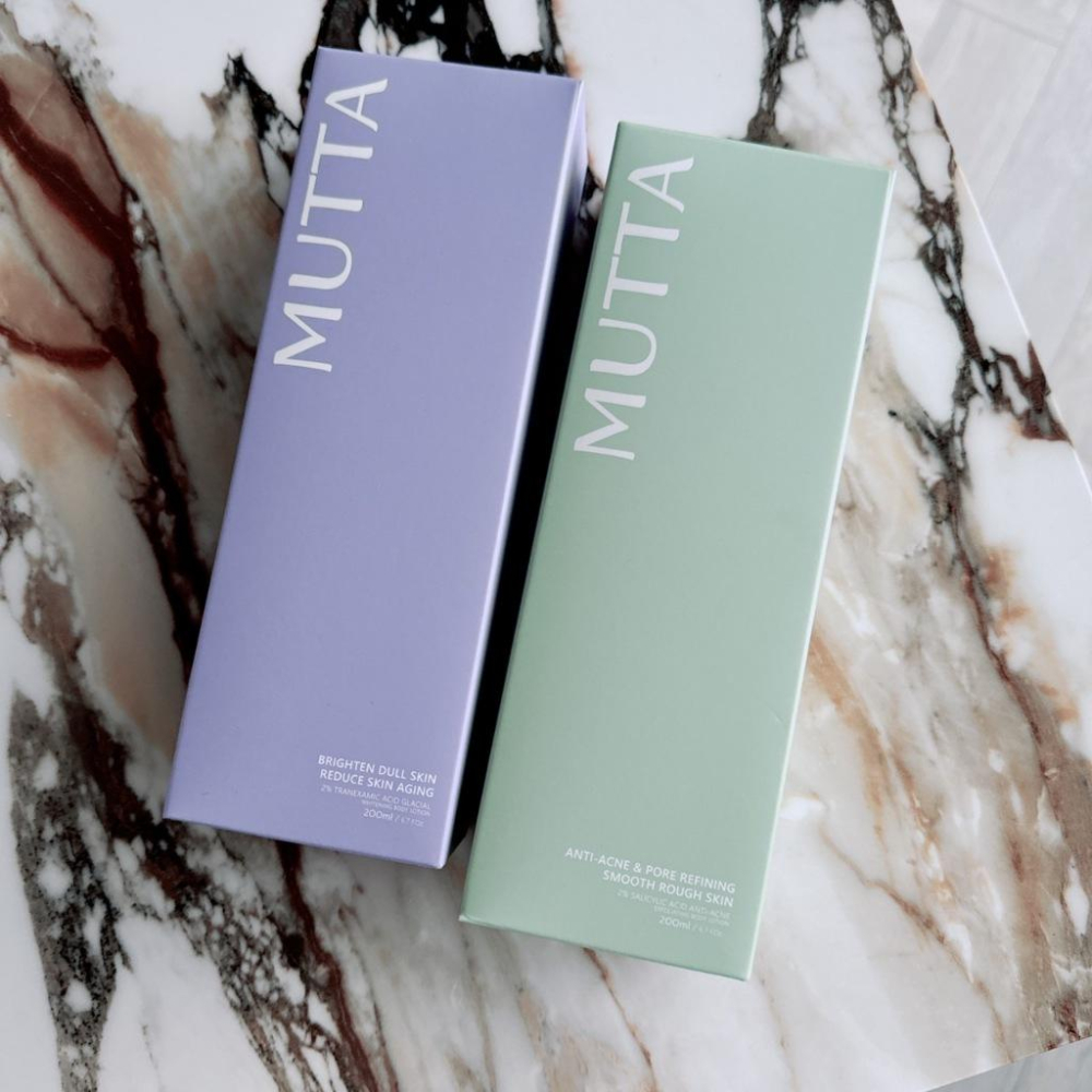 免運費✔現貨✔【MUTTA 沐塔】2％水楊酸抗痘拋光身體乳/ 2％傳明酸冰河煥白身體乳 (200ml/瓶)-好buy家-細節圖3