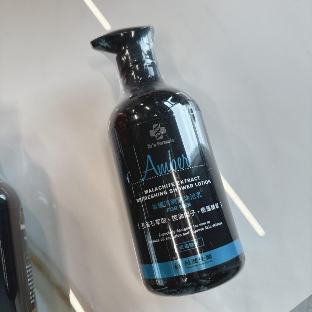 現貨✔【台塑生醫 Dr’s Formula】胺基酸清爽肌-雪皂香氛、柚果香氛/岩礦清爽肌琥珀魅香/冰川水丰潤肌沐浴乳-細節圖4