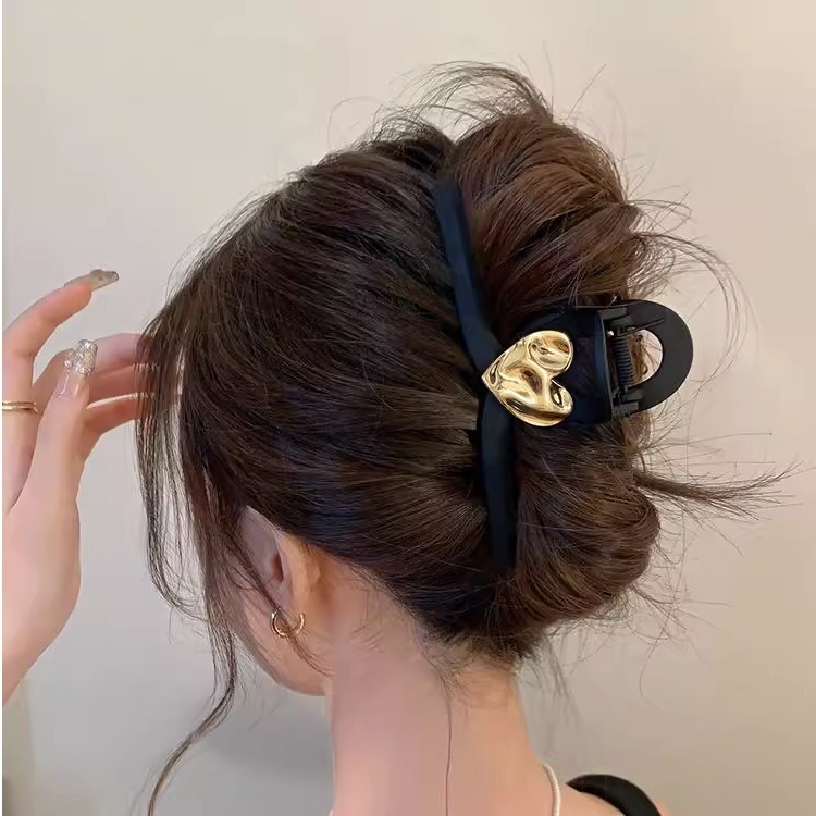 ⚡台灣出貨 ⚡❤️台灣現貨❤️鯊魚夾抓夾髮夾髮飾大號抓夾女磨砂高級感盤發夏季髮夾夾子頭飾髮卡時尚後腦勺鯊魚夾髮飾-規格圖9