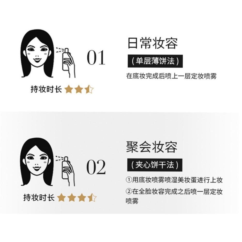 ❤️台灣現貨❤️七老板同款   定妝噴霧 保持輕盈清透妝容補水保濕化妝水清新亮澤爽膚水小紅書力推Nicor定妝噴霧-細節圖3