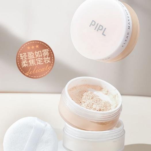 ❤️德妮DERNI❤️台灣現貨❤️蜜粉 PIPL散粉定妝粉 定妝粉 蜜粉 防水防汗不脫妝持久遮瑕粉餅乾~-細節圖6