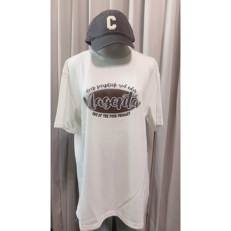 N-1109 𝓢𝓱𝓸𝓹 現貨🏷激推圓領美式造型印花短袖中長款衣-細節圖8