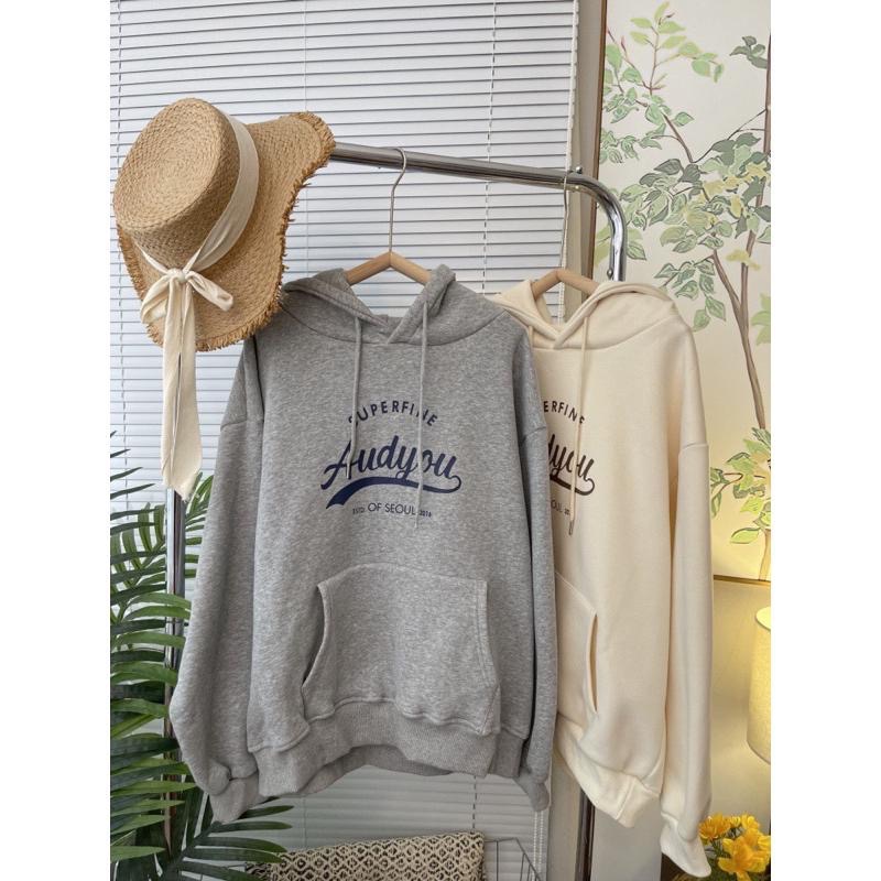 N-1109 𝓢𝓱𝓸𝓹 現貨🏷刷毛美式印花口袋連帽衣-細節圖9