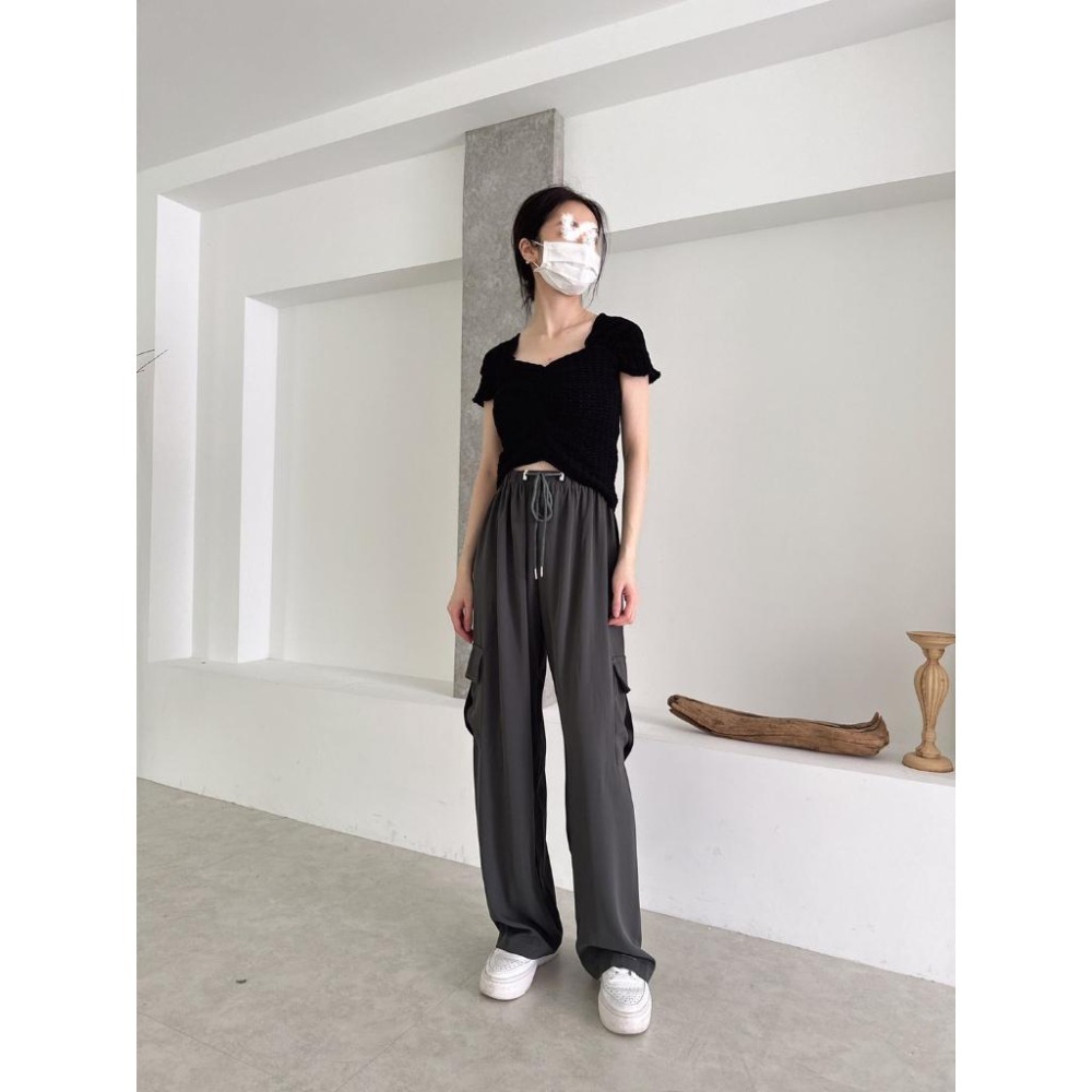 N-1109 𝓢𝓱𝓸𝓹 現貨🏷寬肩針織背心上衣-細節圖6