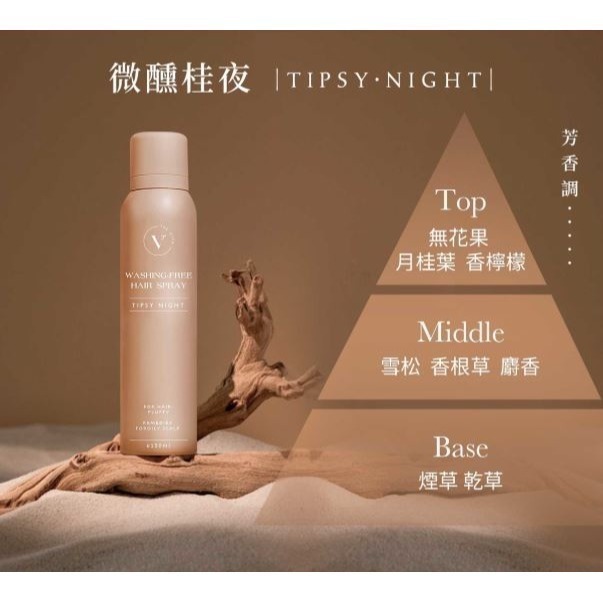 微醺桂夜｜微花香｜乾洗髮噴霧150ml