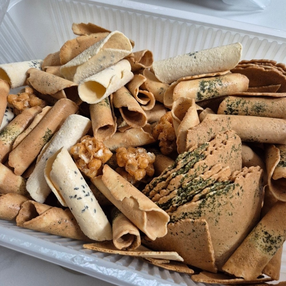 韓國煎餅 720g大份量有料👍 五種口味大滿足 海苔煎餅 古早味煎餅 韓國餅乾 古早味餅乾 韓國伴手禮 韓國零食 CP-細節圖3