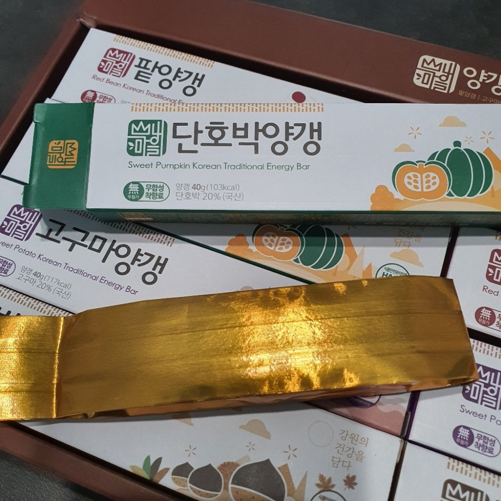 韓國Sannae Maeul 綜合羊羹禮盒 羊羹禮盒 韓國禮盒 伴手禮 韓國伴手禮 能量棒 韓國點心 低糖點心 韓國零食-細節圖8