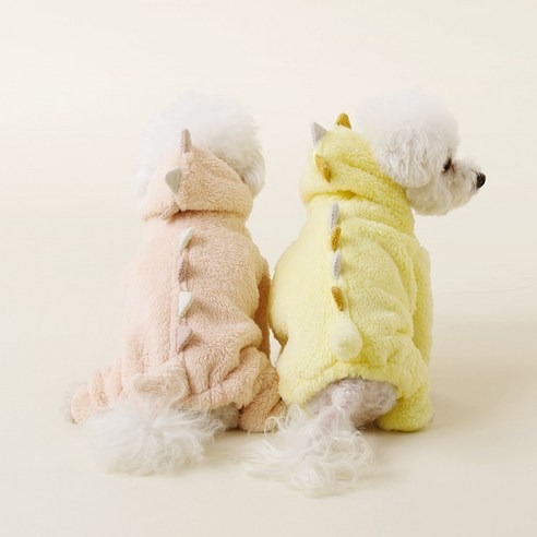 WOOLLY 萌獸刷毛背心恐龍裝(韓系狗狗衣服/狗狗背心) 狗狗刷毛背心 狗狗恐龍裝 寵物裝扮 寵物服飾 寵物背心-細節圖10