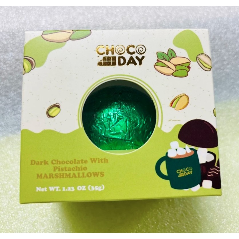 Choco Day 開心果餡/草莓餡 巧克力 Diva Life開心果巧克力炸彈含餡 含餡巧克力 沖泡巧克力 巧克力炸彈-規格圖5