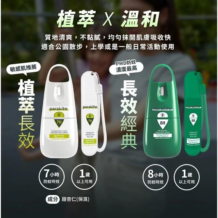 ParaKito 法國 帕洛 天然植萃 防蚊噴霧 防蚊液 滾珠瓶 長效 防水 強效-細節圖3