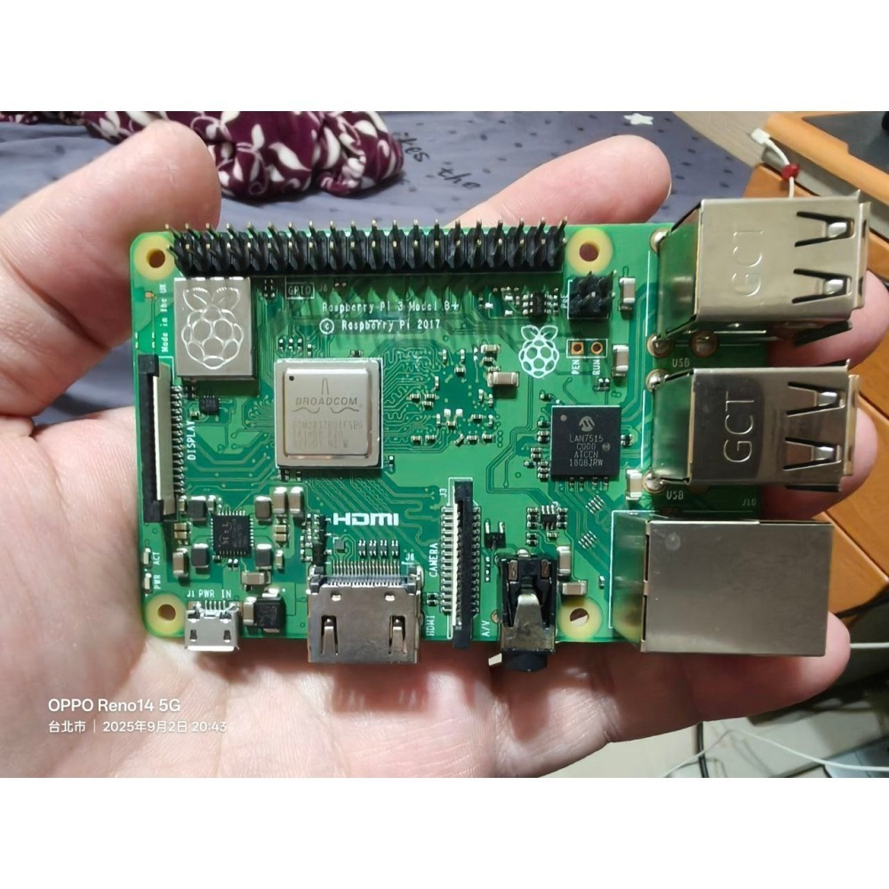 【二手良品】  樹莓派 Raspberry Pi 3 Model B+ V1.3 (3B+)-細節圖4