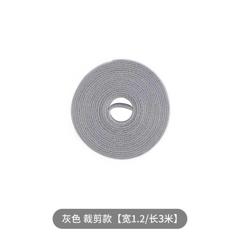 魔鬼氈理線器 電線收納 魔鬼氈束帶 固線器 電腦線材固定 線材收納 理線器 集線器 電線整理 魔鬼氈束線帶-規格圖5