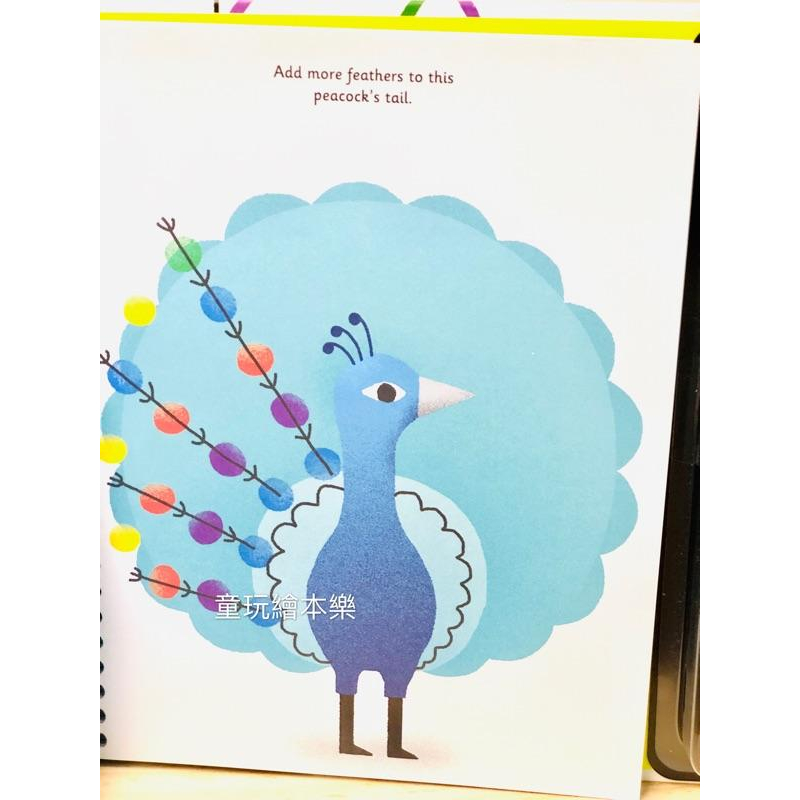 現貨《童玩繪本樂》BSMI檢驗合格 Fingerprint 繪畫本 美勞書 手指畫 印章畫 遊戲書 指印書-細節圖2