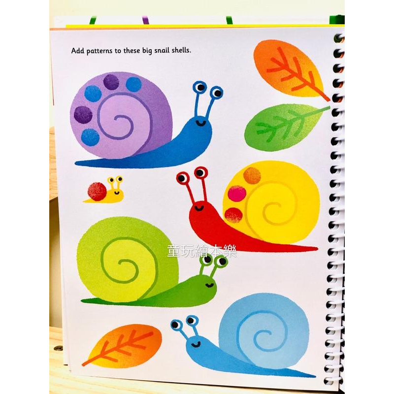 現貨《童玩繪本樂》BSMI檢驗合格 Fingerprint 繪畫本 美勞書 手指畫 印章畫 遊戲書 指印書-細節圖9