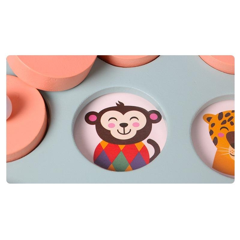 現貨《童玩繪本樂》商檢合格 記憶棋 配對遊戲 木質遊戲 記憶遊戲 桌遊 記憶訓練 右腦開發 木質記憶遊戲 交換禮物-細節圖3