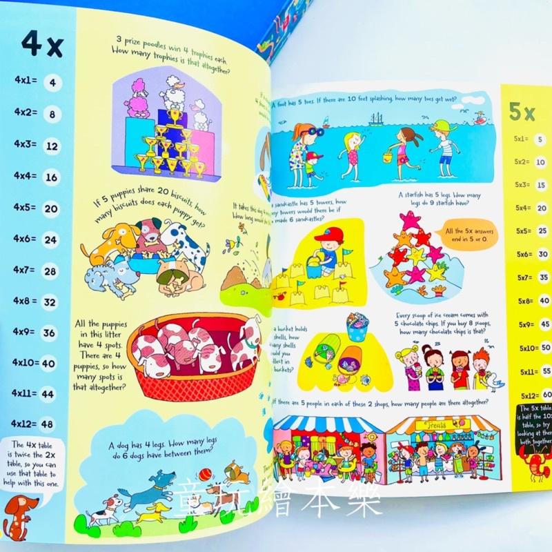 《童玩繪本樂》商檢合格 Usborne Book and Jigsaw Times Tables 九九乘法表 乘法教具-細節圖7