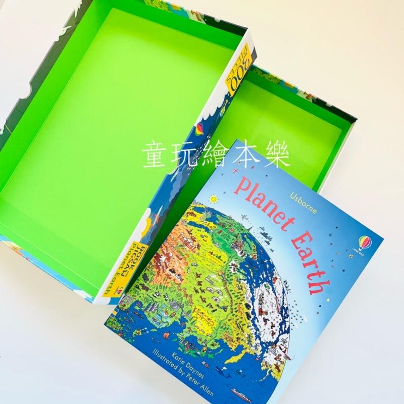 現貨《童玩繪本樂》商檢合格 Usborne Book and Jigsaw Planet Earth 拼圖 世界地圖-細節圖4