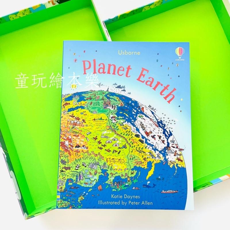 現貨《童玩繪本樂》商檢合格 Usborne Book and Jigsaw Planet Earth 拼圖 世界地圖-細節圖6