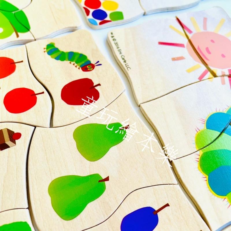 現貨《童玩繪本樂》BSMI檢驗合格 好餓的毛毛蟲拼圖 四層拼圖 大塊拼圖 hungry caterpillar-細節圖7