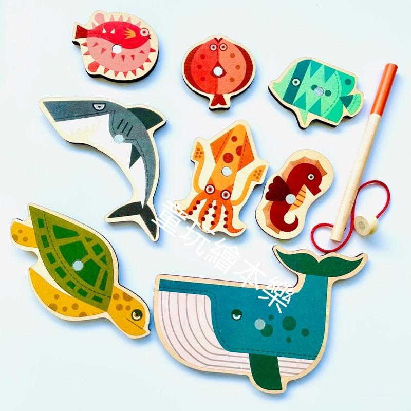 現貨《童玩繪本樂》BSMI檢驗合格 釣魚板 磁性釣魚板 釣魚遊戲 釣魚積木 積木遊戲 益智遊戲-細節圖7