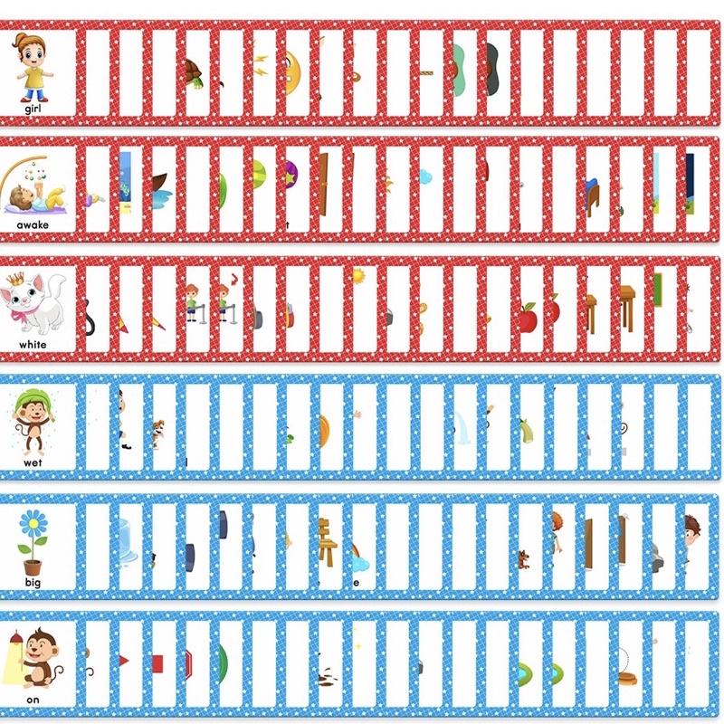 現貨《童玩繪本樂》ALPHABET LEARNING BAG  英文字卡 學習袋 補習袋 教學字卡 字母教具 自然發音-細節圖4