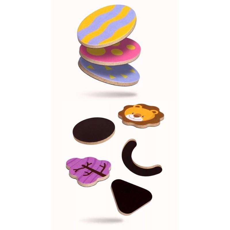 現貨《童玩繪本樂》商檢合格 高麗寶貝 畫板 磁性動物拼板 動物拼圖 Goryeobaby GORYEO BABY-細節圖6