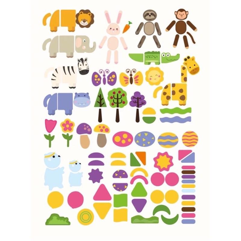 現貨《童玩繪本樂》商檢合格 高麗寶貝 畫板 磁性動物拼板 動物拼圖 Goryeobaby GORYEO BABY-細節圖7