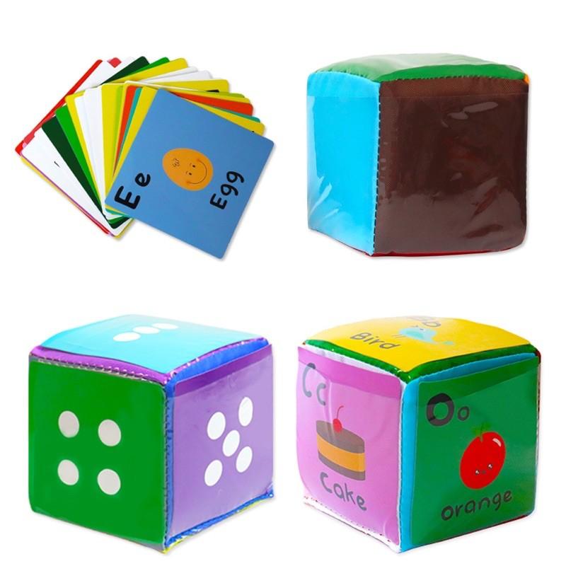 現貨《童玩繪本樂》Pocket Cubes 教學骰子 骰子 插卡骰子 插卡 教具  英文教具-細節圖4