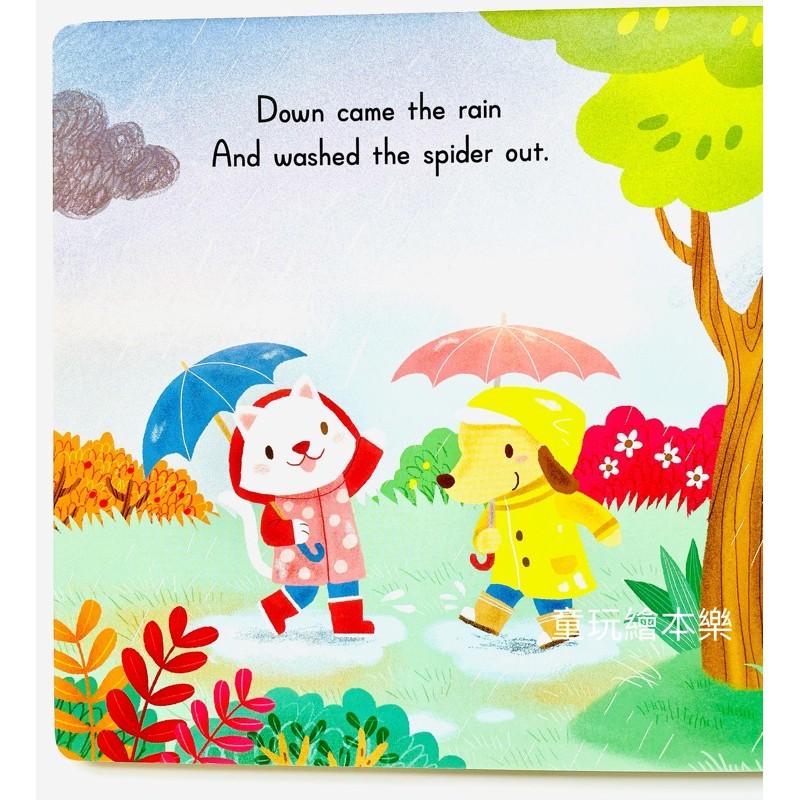 現貨《童玩繪本樂》聽唱玩童謠遊戲書 Sing Along With Me incy wincy spider 英語律動-細節圖7