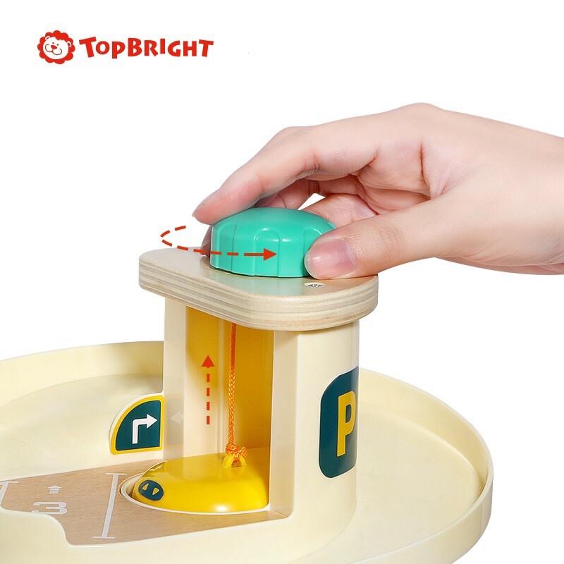 現貨《童玩繪本樂》Top Bright 特寶兒 汽車停車場 軌道車 汽車軌道 汽車 小車車 車-細節圖3