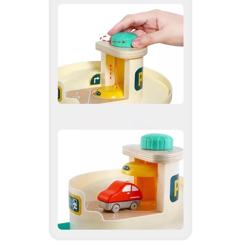 現貨《童玩繪本樂》Top Bright 特寶兒 汽車停車場 軌道車 汽車軌道 汽車 小車車 車-細節圖5